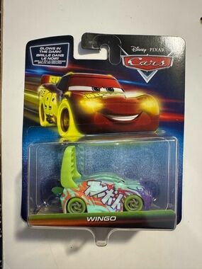Cars Wingo Kids Toy - Green and Purple